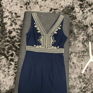 Lily Pulitzer Aveline Navy Dress